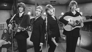 1970: Brendan Grace performing with Irish folk group The Gingermen