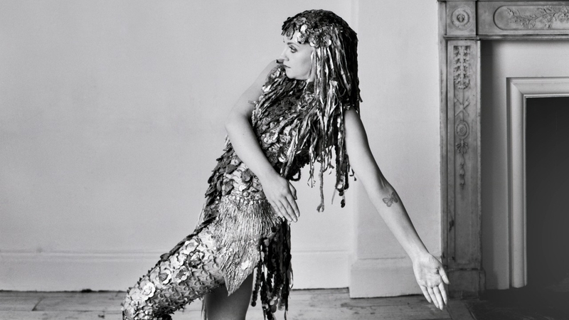 Actor Evanna Lynch as Lucia Joyce (Pic: Mella Travers, after Berenice Abbott's original 1928 image)