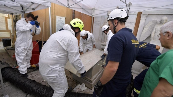 Two tombs were opened earlier this month in the search for Emanuela Orlandi