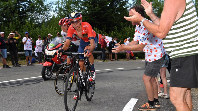 Dylan Teuns was the top dog on one of the most challenging stages of this year's Tour de France