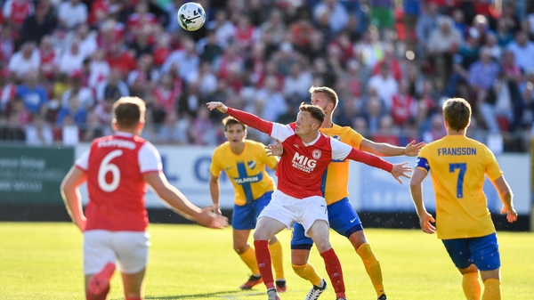 St Pat's had their moments but conceded two away goals