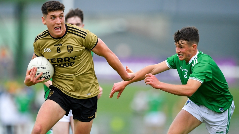 Kerry's Joseph O'Connor breaks free during the comfortable win over Limerick