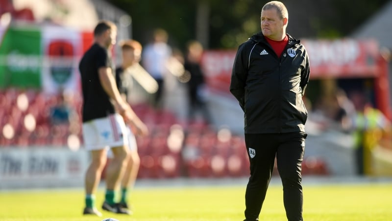 John Cotter saw his team fall to a 2-0 home defeat to Progrés Niederkorn