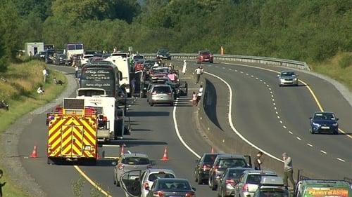 A number of fire service crews and ambulances attended the scene