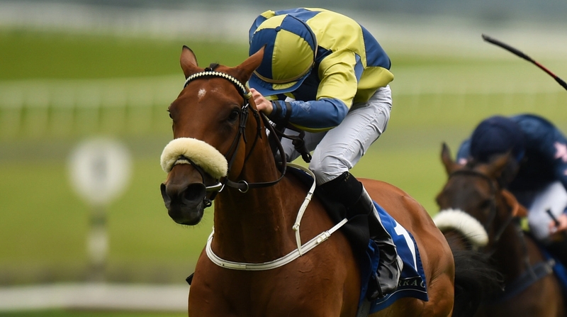 Surrounding claimed the Irish Stallion Farms EBF Brownstown Stakes at