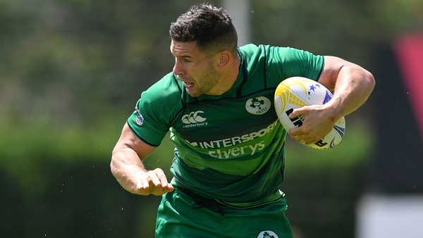 Foster Horan in action for Ireland