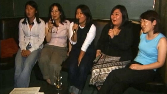 Karaoke in Ukiyo, 2004.
