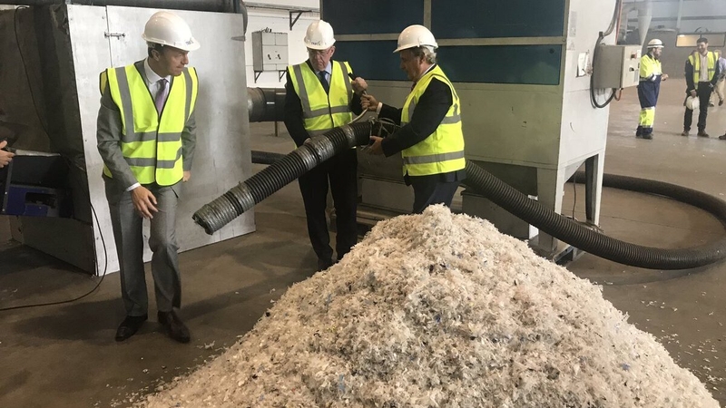 The plant will convert plastic waste to eco-friendly wax