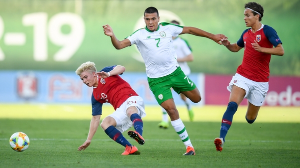 Ali Reghba was Ireland's most influential player in the first half
