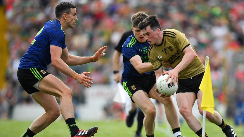 Paul Murphy on the ball against Mayo