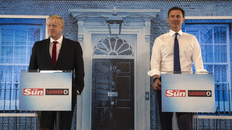 Boris Johnson and Jeremy Hunt took part in the leadership debate organised by the Sun newspaper and TalkRadio