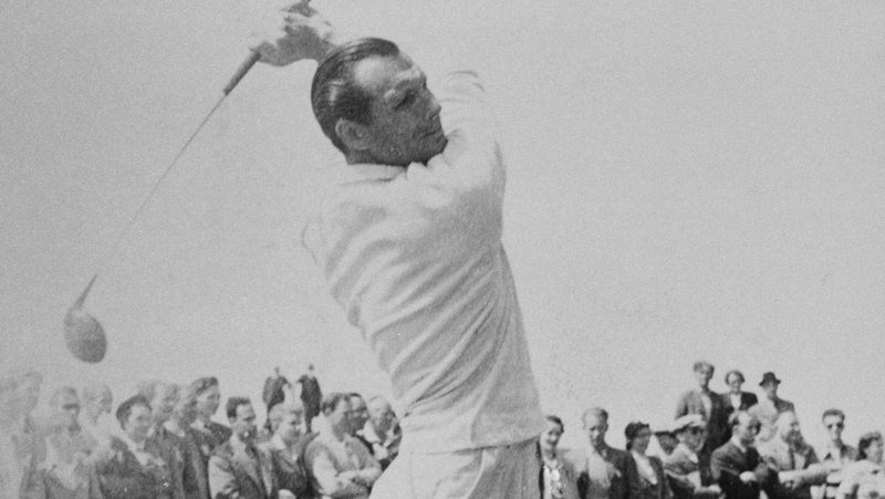Max Faulkner at the 1951 Open in Portrush