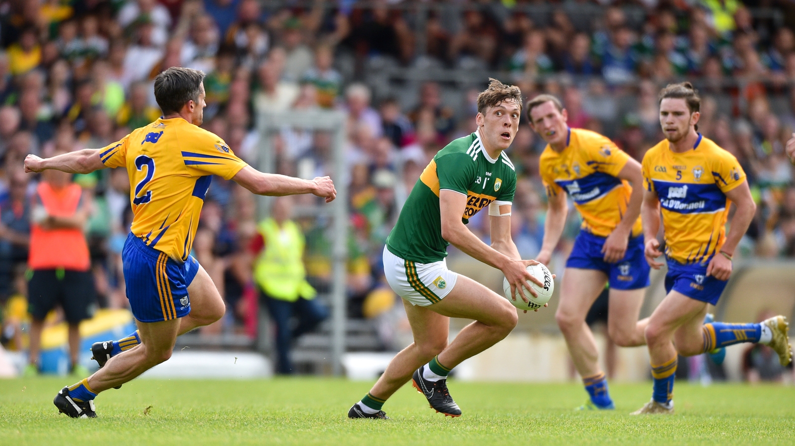 On his championship debut against Clare last year