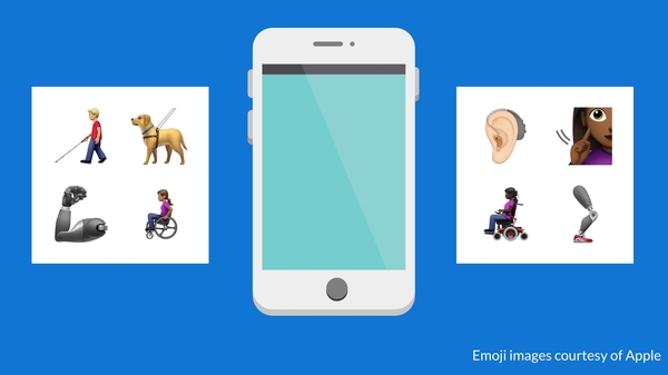 The new designs were confirmed earlier this year by the Unicode Consortium