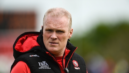 Out-going Derry manager Damian McErlain
