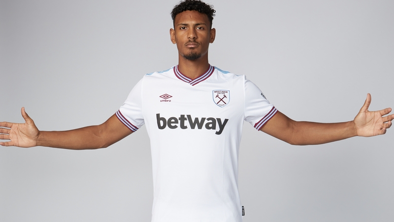 West Ham United have unveiled their new record signing Sebastien Haller