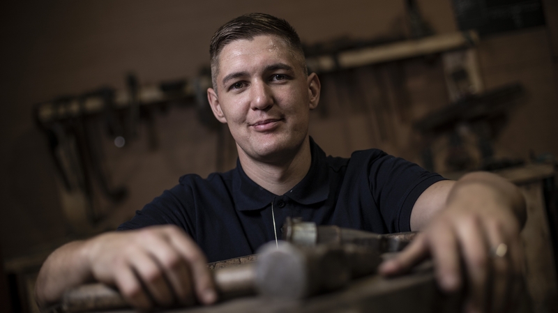 Killian O'Mahony is one of only a handful of coopers in Ireland