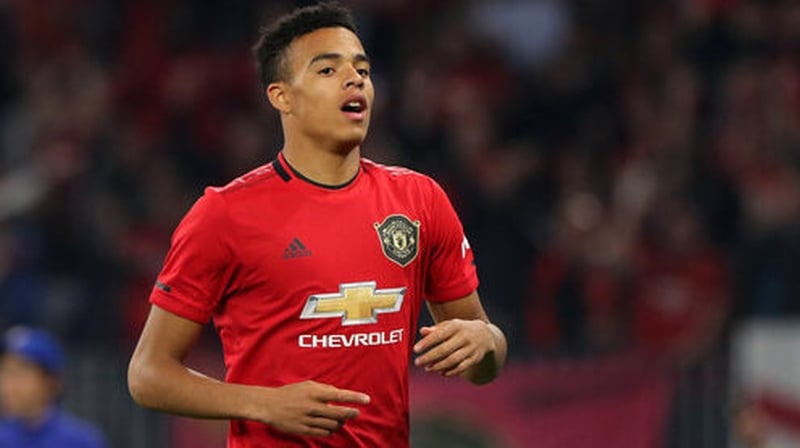 Mason Greenwood scored his first senior goal for United on Wednesday evening