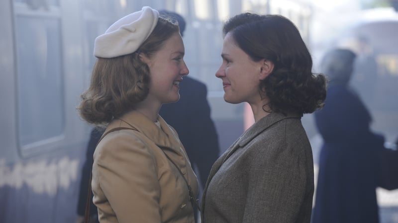 Holliday Grainge as Lydia and Anna Paquin as Dr Jean Markham in Tell It To The Bees, an over-egged melodrama.