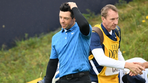 Rory McIlroy endured a torrid time in Portrush