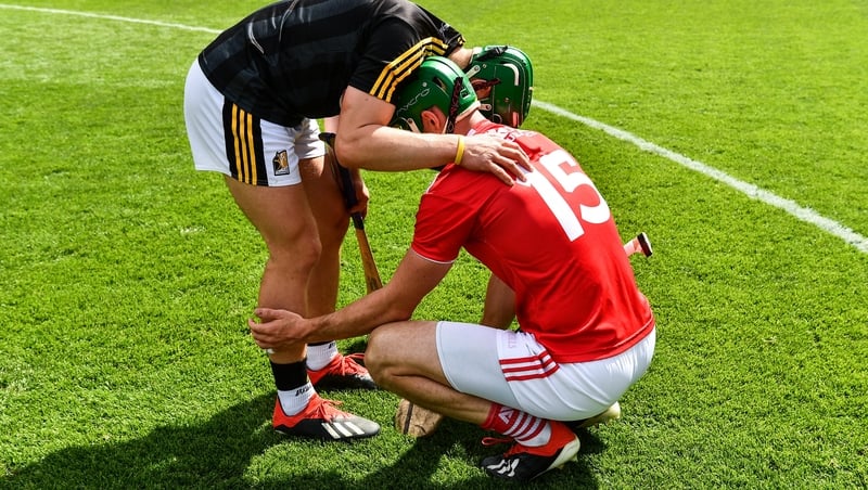 Down and out: Cork hurlers