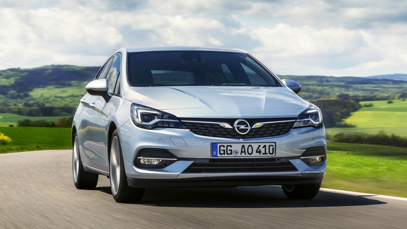 Opel's face-lifted Astra is due in Ireland for 2020 registrations.