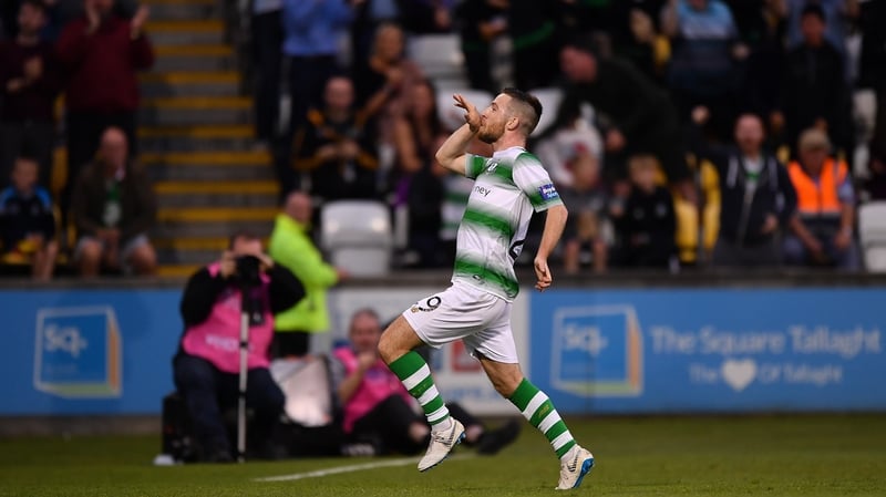 Jack Byrne opened the scoring at Tallaght Stadium