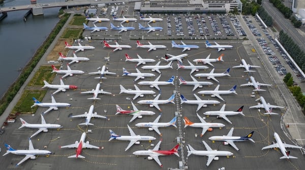 Grounded planes due to Covid-19 fears means the world will not return to pre-pandemic oil demand levels before 2022