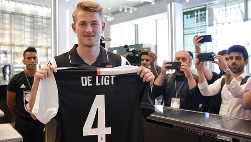 Matthijs de Ligt reveals that Maurizio Sarri helped convince him join Juve