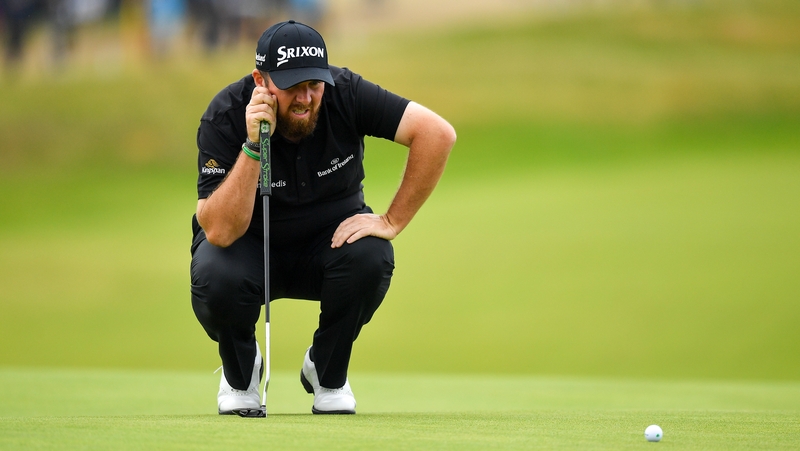 Shane Lowry shares the lead at The Open
