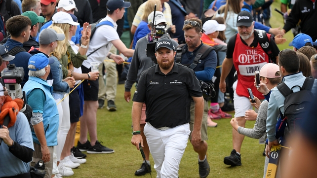 Making his way around the course during the second day of action