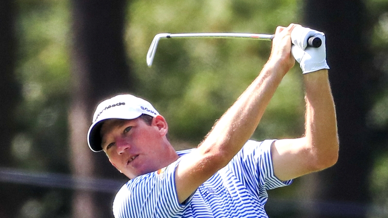 Herman holds a one stroke lead