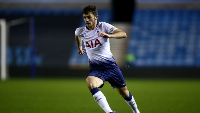Troy Parrott has been training with the senior team at Tottenham