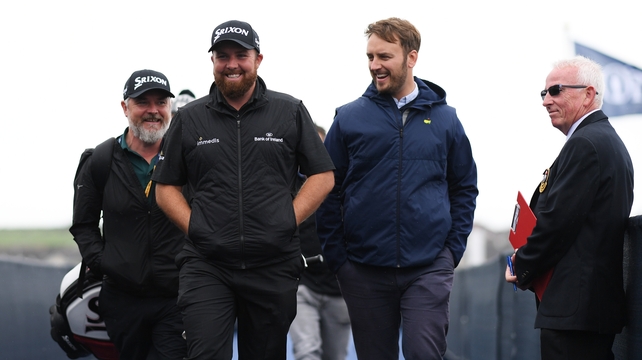 The nerves clearly not getting to the Offaly man on the final day