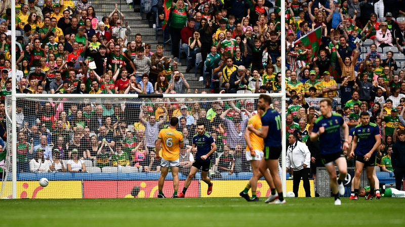 Kevin McLoughlin scored Mayo's first goal against Meath at Croke Park