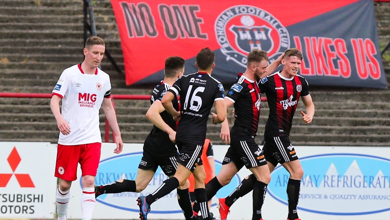 Ryan Swan was the key man for Bohemians this afternoon