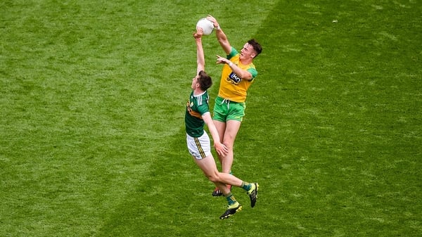 It's been a great battle so far between Donegal and Kerry