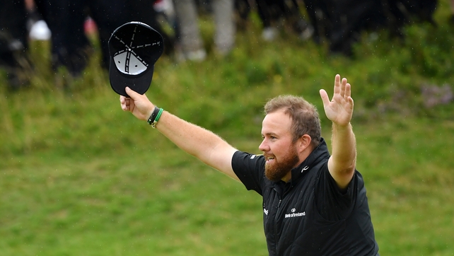 Lowry reacts to winning his first major