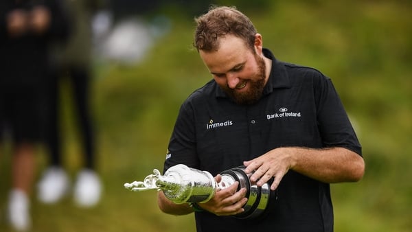 Shane Lowry cradles the Claret Jug in July