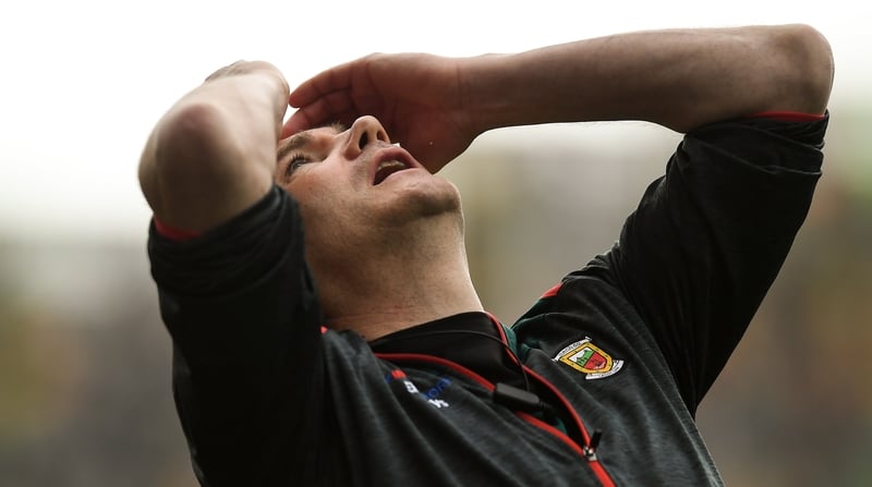 Sunday was an occasionally frustrating experience for James Horan