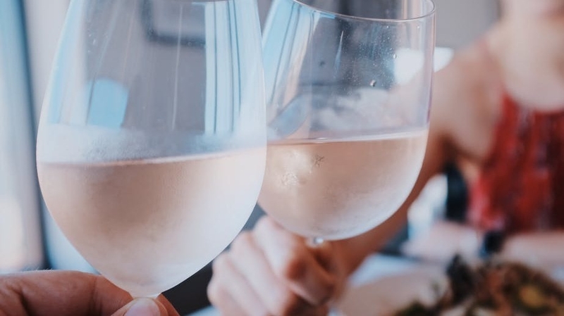 "In 2017 alone, rosé sales in the United States jumped 53% and the trend continues, partly driven by millennials." Photo: Vincenzo Landino/Unsplash https://unsplash.com/photos/02rhSkQndPw