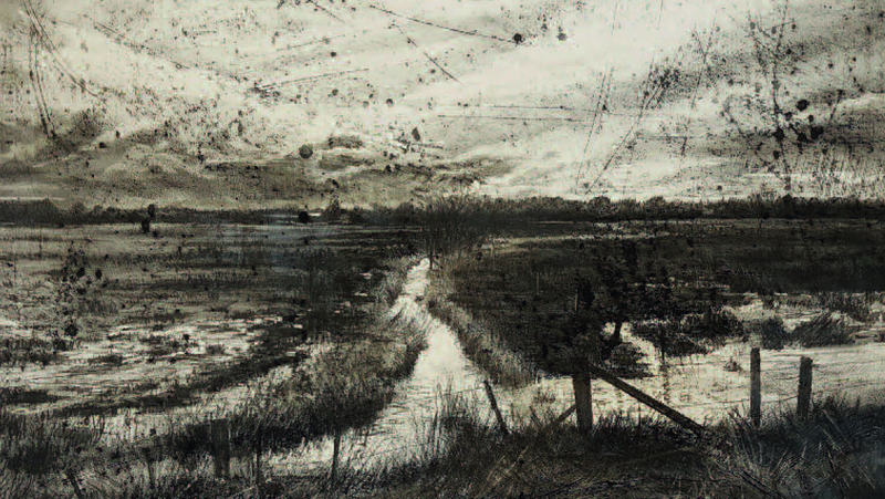 Michael Wann's cover for the second issue of