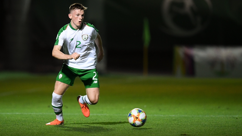 Andy Lyons is part of an Irish side that has progressed to the last four in the U-19 European Championships