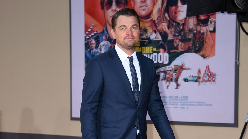 DiCaprio: "I feel lucky, is what I feel. I feel lucky to be an actor who's been able to work this long.''