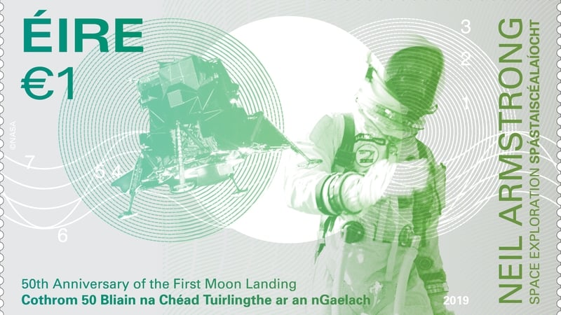 An Post said the letters 'a' and 'e' were transposed on the stamps