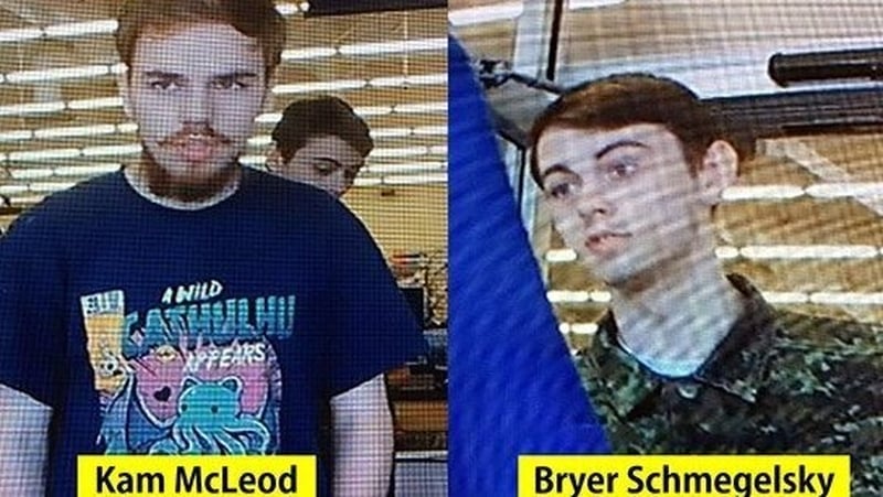 Kam McLeod and Bryer Schmegelsky were wanted in connection with three murders