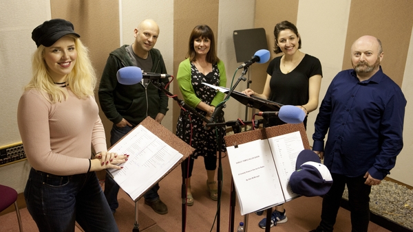 Pictured: Rebecca Grimes. Alan McMonagle (Writer), Gorretti Slavin (director), Nyree Yergainharsian and David Pearse