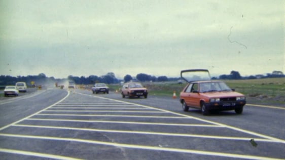 Curragh Dual Carriageway Opens (1984)