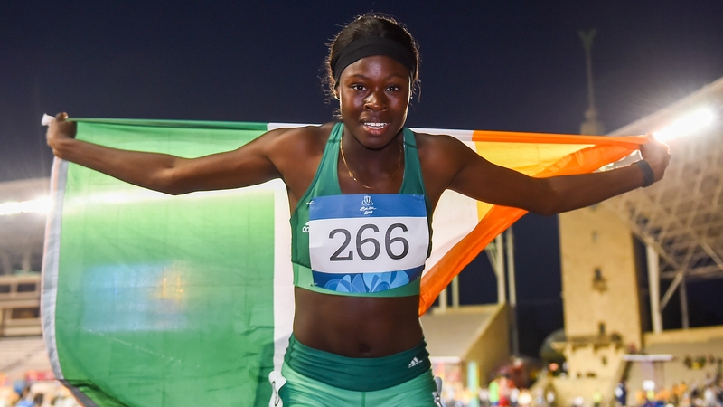 Dubliner Rhasidat Adeleke already has one gold medal in the bag