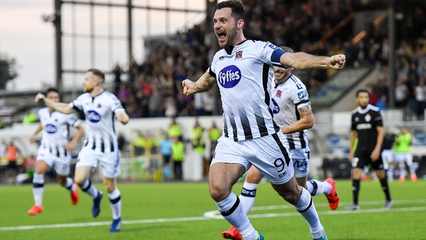 Pat Hoban's goal has kept Dundalk in the tie